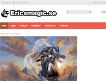 Tablet Screenshot of ericsmagic.se